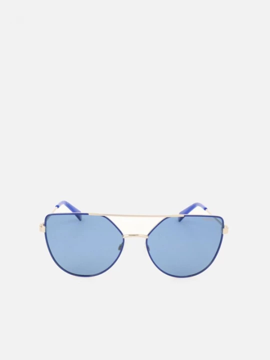 Foto van product Polaroid Zonnebril 'Polaroid PLD 6057 / S Green / 17 / 140 Women Sunglasses' blauw