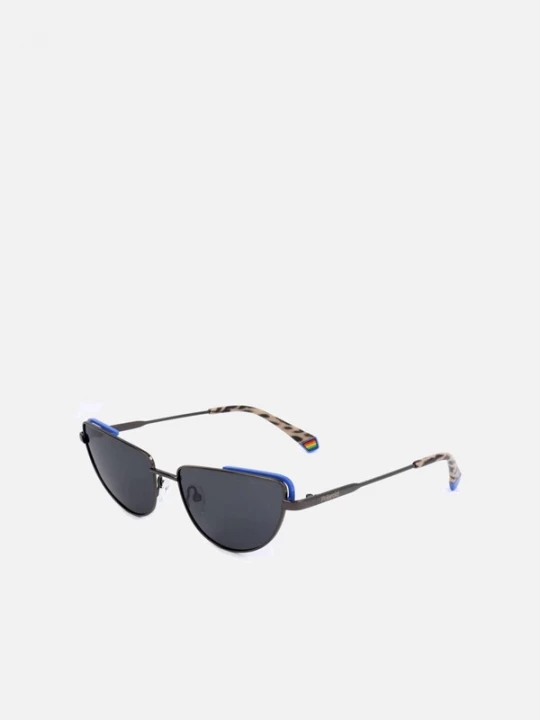 Foto van product Polaroid Zonnebril 'Polaroid PLD 6129 / S Palladium orange / 17 / 145 Women Sunglasses' grijs