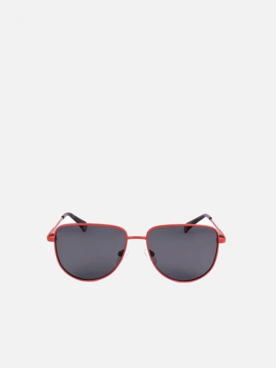 Foto van product Polaroid Zonnebril 'Polaroid PLD 6196 / S / X Matte pink / 15 / 145 UNISEX Sunglasses' rood
