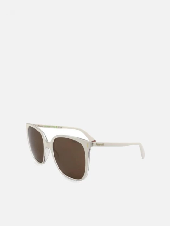Foto van product Polaroid Zonnebril 'Polaroid PLD 6218 / S Havana / 19 / 140 Women Sunglasses' wit