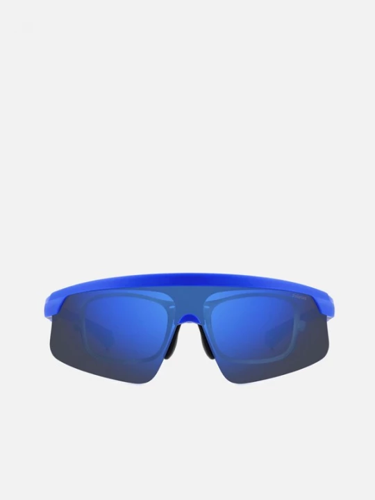 Foto van product Polaroid Zonnebril 'Polaroid PLD 7056 / CI / S Matt blue 99 / 1 / 135 MAN Sunglasses' blauw