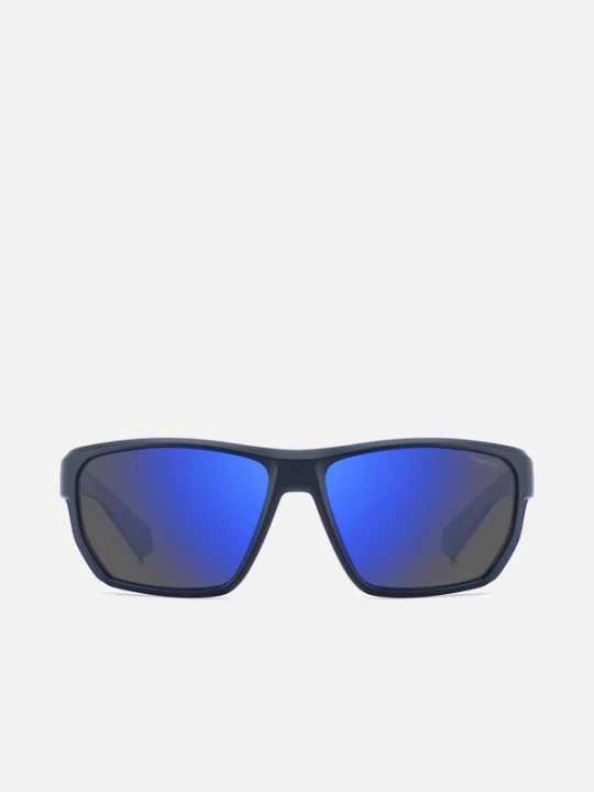 Foto van product Polaroid Zonnebril 'Polaroid PLD 7057 / S Matte black orange / 15 / 135 MAN Sunglasses' blauw