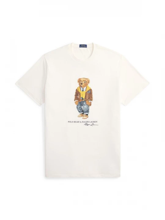 Foto van product Polo Ralph Lauren Big & Tall Shirt crème / blauw denim / bruin / curry