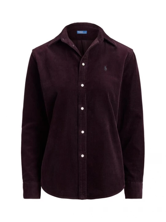 Foto van product Polo Ralph Lauren Blouse '14 WALE' karmijnrood