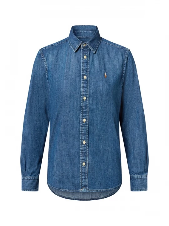 Foto van product Polo Ralph Lauren Blouse blauw denim