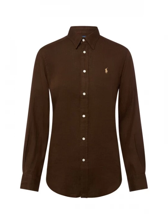 Foto van product Polo Ralph Lauren Blouse chocoladebruin