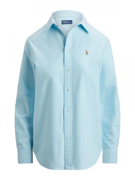 Foto van product Polo Ralph Lauren Blouse 'CLASSIC' lichtblauw