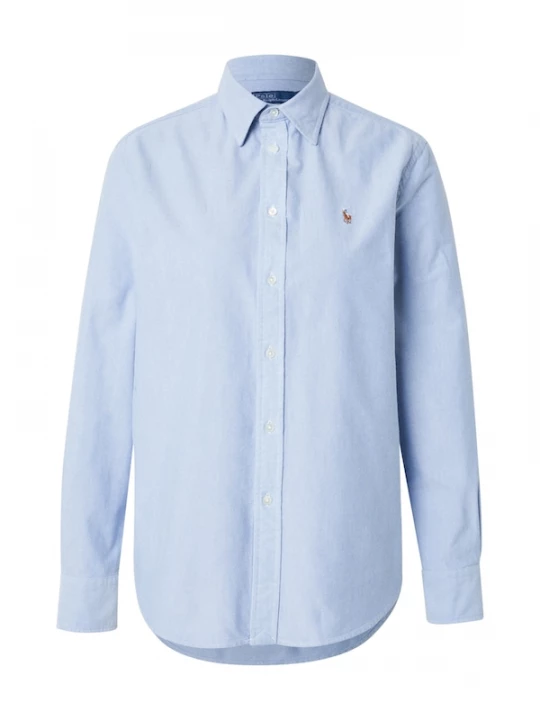 Foto van product Polo Ralph Lauren Blouse 'CLASSIC' lichtblauw