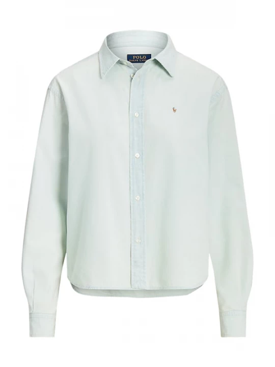 Foto van product Polo Ralph Lauren Blouse lichtblauw / bruin