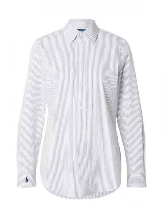 Foto van product Polo Ralph Lauren Blouse lichtblauw / wit