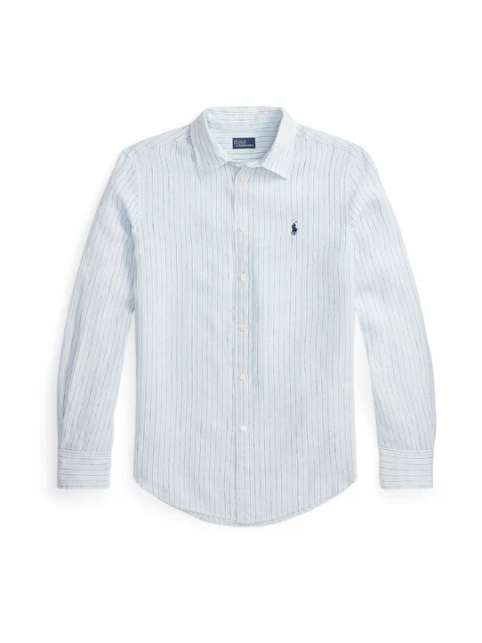 Foto van product Polo Ralph Lauren Blouse navy / lichtblauw
