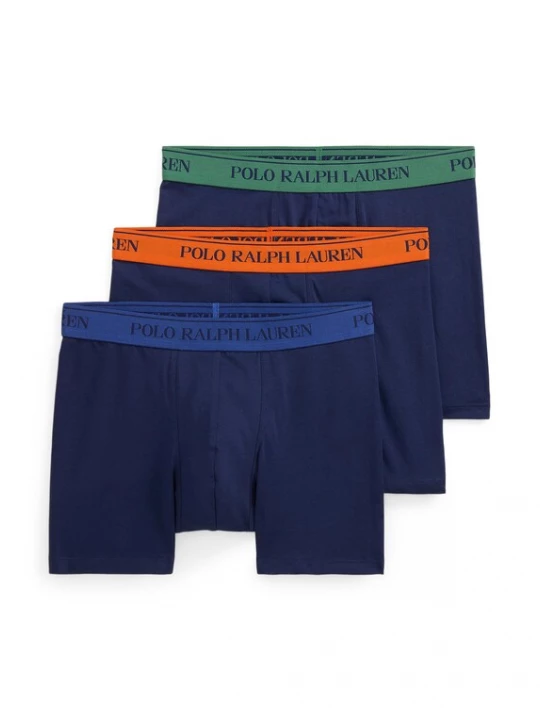 Foto van product Polo Ralph Lauren Boxershorts blauw / navy / smaragd / donkeroranje