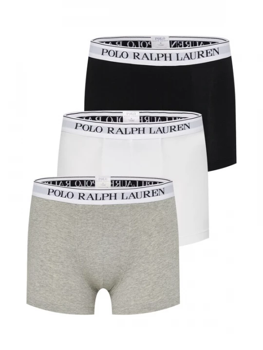 Foto van product Polo Ralph Lauren Boxershorts 'Classic' lichtgrijs / grijs gemêleerd / zwart / natuurwit