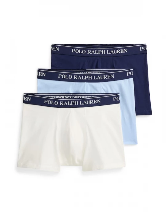 Foto van product Polo Ralph Lauren Boxershorts 'CLSSIC' navy / lichtblauw / wit
