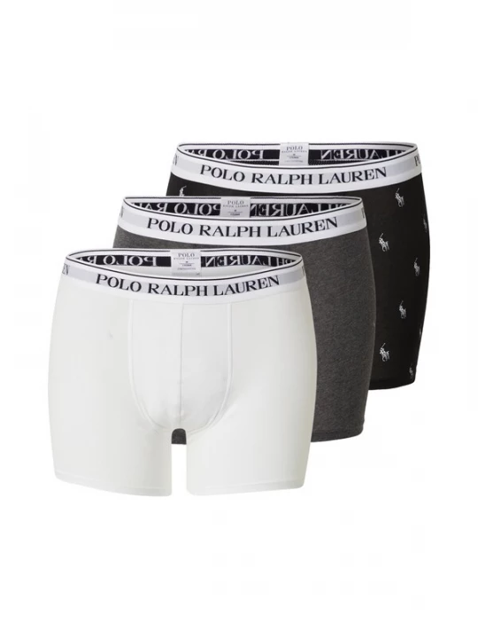 Foto van product Polo Ralph Lauren Boxershorts grijs / donkergrijs / zwart / wit