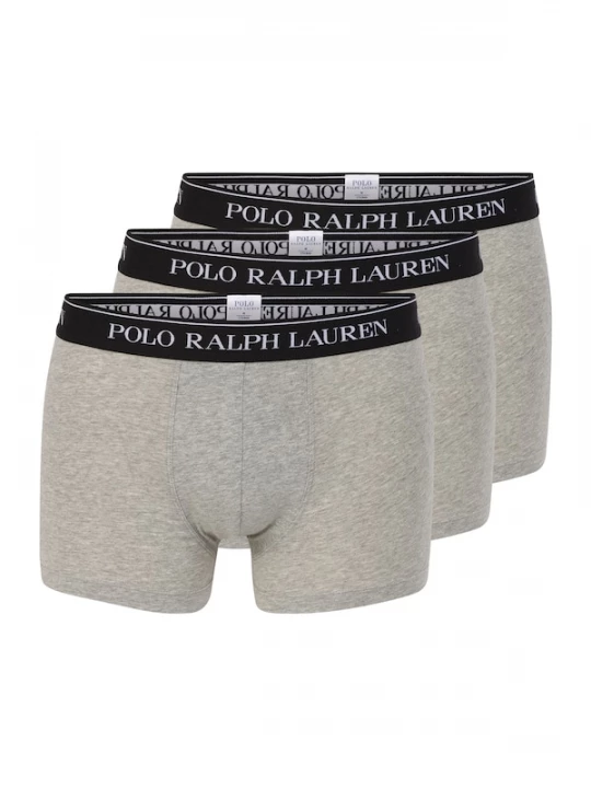 Foto van product Polo Ralph Lauren Boxershorts grijs gemêleerd / zwart