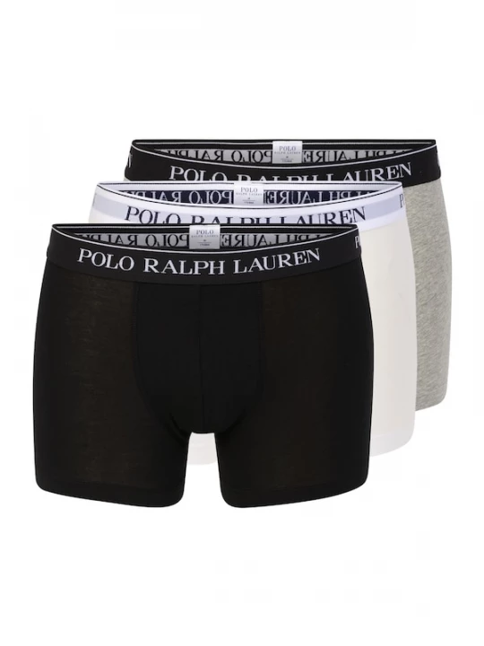 Foto van product Polo Ralph Lauren Boxershorts grijs gemêleerd / zwart / wit / offwhite