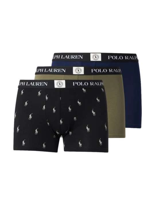 Foto van product Polo Ralph Lauren Boxershorts navy / groen / zwart / wit