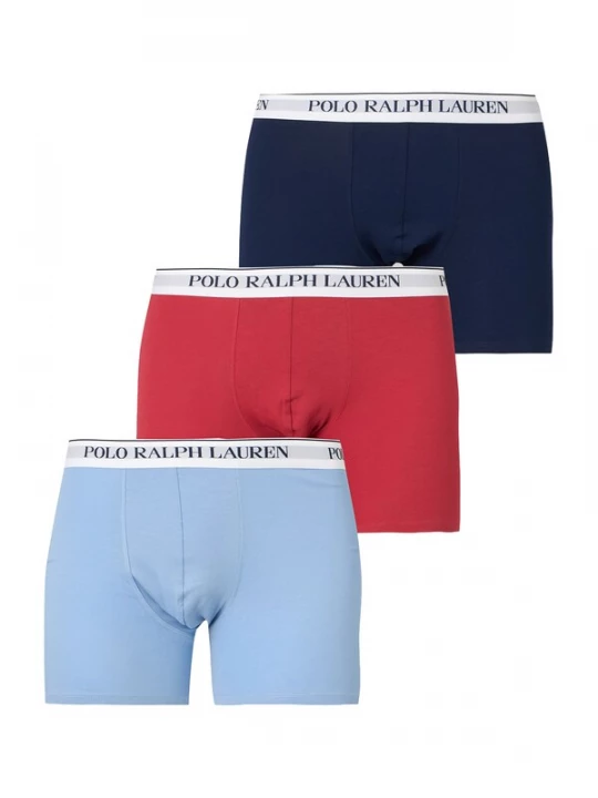 Foto van product Polo Ralph Lauren Boxershorts navy / lichtblauw / rood / wit