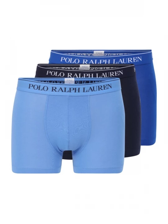 Foto van product Polo Ralph Lauren Boxershorts royal blue / koningsblauw / lichtblauw / donkerblauw / wit