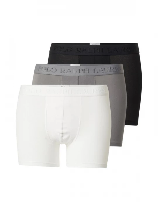 Foto van product Polo Ralph Lauren Boxershorts stone grey / zwart / wit