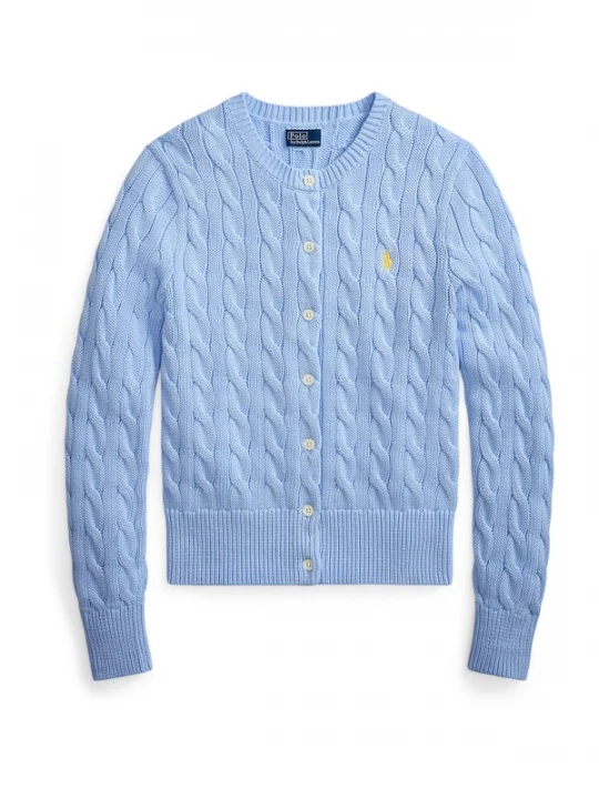 Foto van product Polo Ralph Lauren Gebreid vest lichtblauw / geel