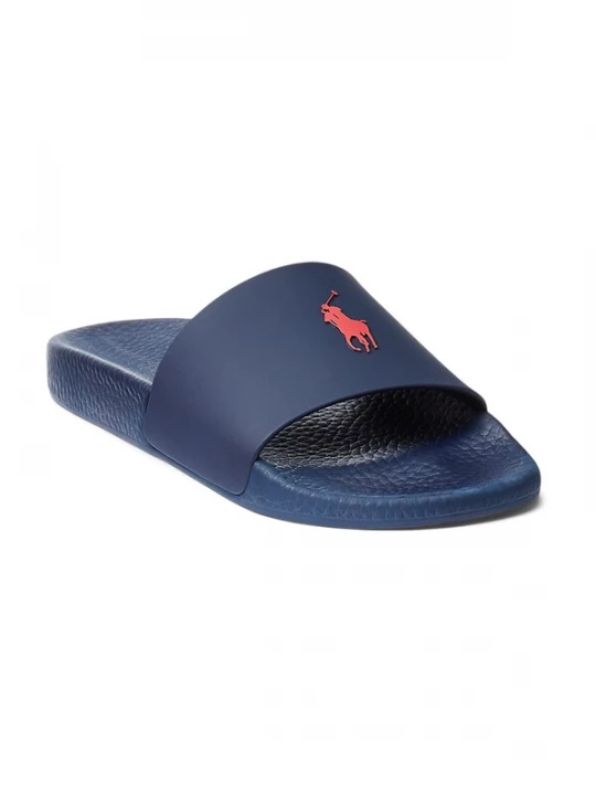 Foto van product Polo Ralph Lauren Muiltjes navy / rood