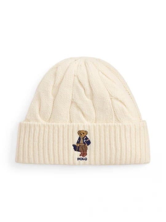 Foto van product Polo Ralph Lauren Muts crème / navy / bruin