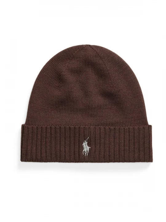 Foto van product Polo Ralph Lauren Muts kastanjebruin / stone grey