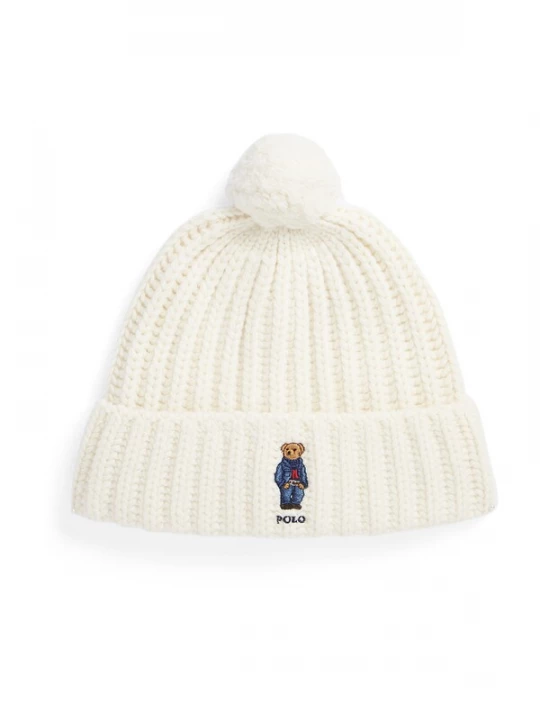 Foto van product Polo Ralph Lauren Muts saffier / karamel / natuurwit