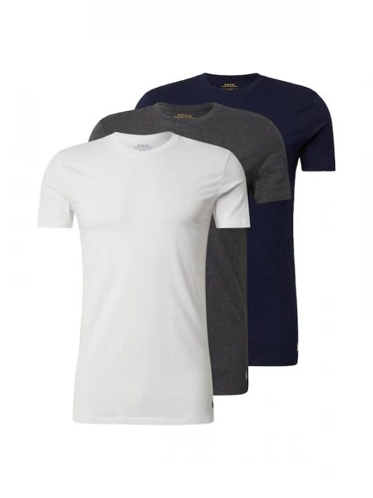 Foto van product Polo Ralph Lauren Onderhemd 'Spring Start' navy / grijs gemêleerd / offwhite