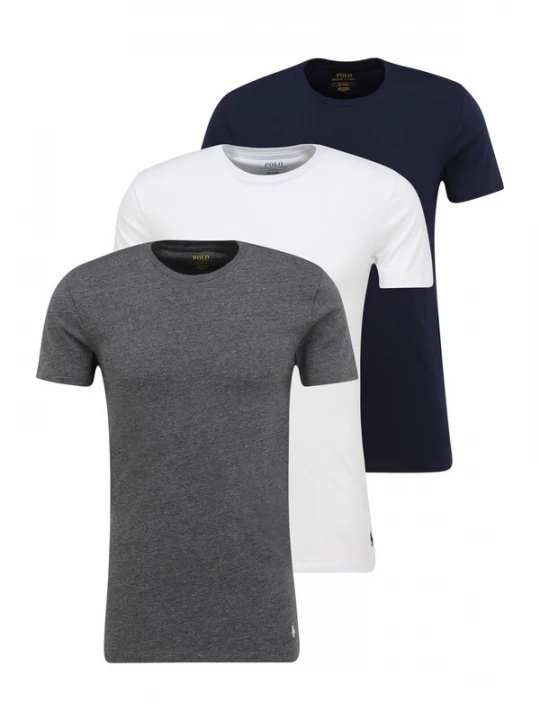 Foto van product Polo Ralph Lauren Onderhemd 'Spring Start' navy / grijs gemêleerd / wit