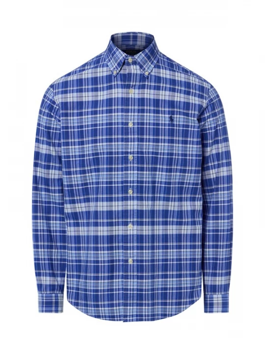 Foto van product Polo Ralph Lauren Overhemd blauw / duifblauw / wit