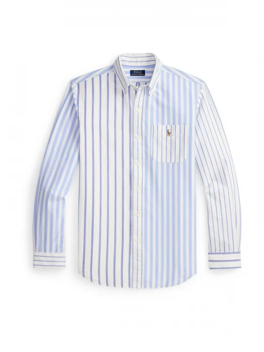 Foto van product Polo Ralph Lauren Overhemd blauw / hemelsblauw / wit