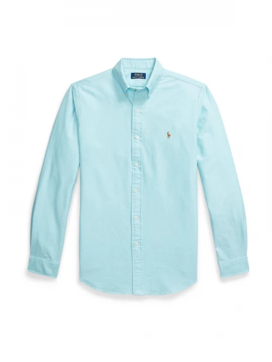 Foto van product Polo Ralph Lauren Overhemd blauw / turquoise / mokka / wit
