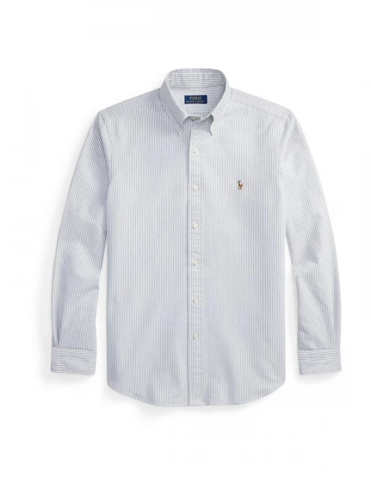 Foto van product Polo Ralph Lauren Overhemd 'CLASSIC' marine / wit