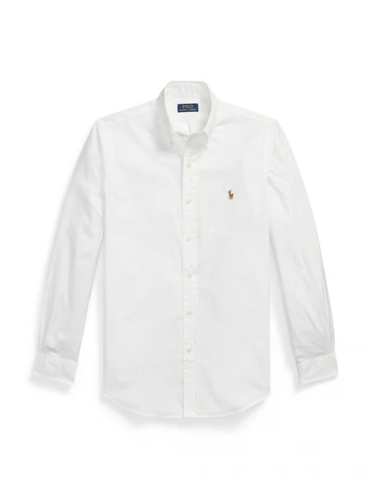 Foto van product Polo Ralph Lauren Overhemd cognac / wit