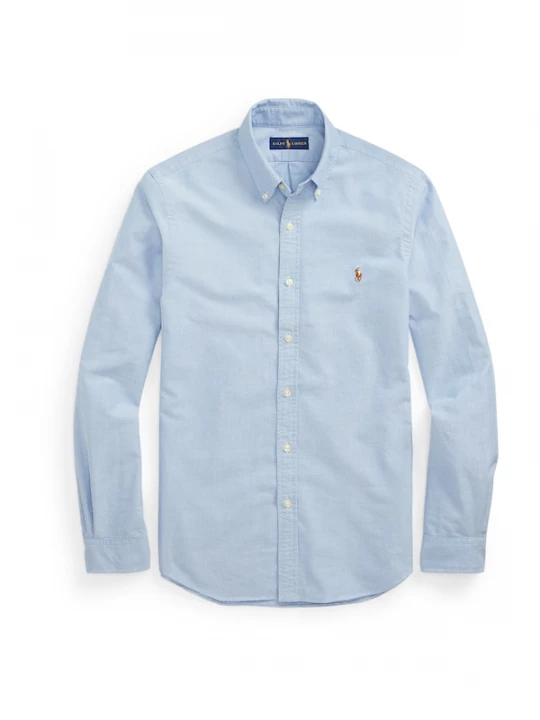 Foto van product Polo Ralph Lauren Overhemd lichtblauw / bruin / wit