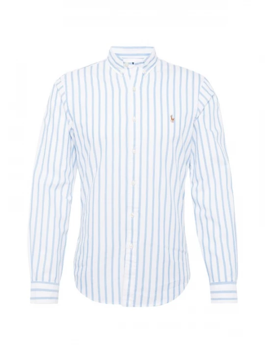 Foto van product Polo Ralph Lauren Overhemd lichtblauw / bruin / wit