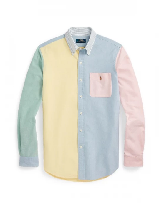 Foto van product Polo Ralph Lauren Overhemd lichtblauw / lichtgeel / mintgroen / rosé