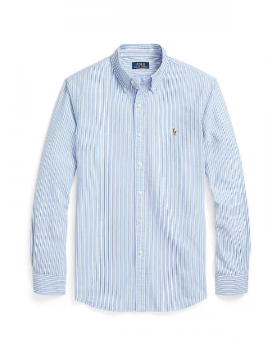 Foto van product Polo Ralph Lauren Overhemd marine / lichtblauw / cappuccino / wit
