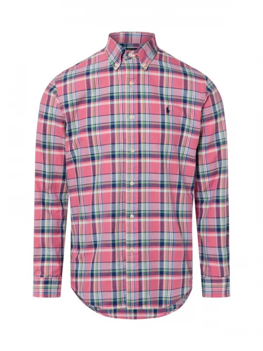 Foto van product Polo Ralph Lauren Overhemd navy / pastelgroen / rosa