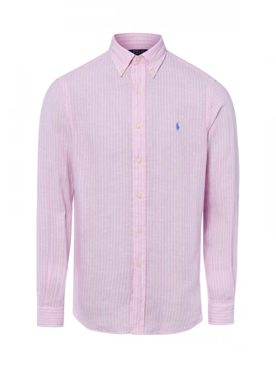 Foto van product Polo Ralph Lauren Overhemd rosa / wit
