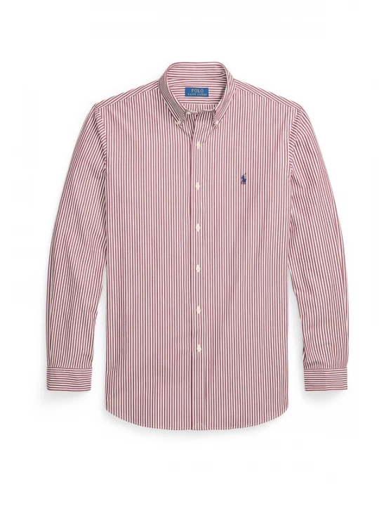 Foto van product Polo Ralph Lauren Overhemd wijnrood / wit