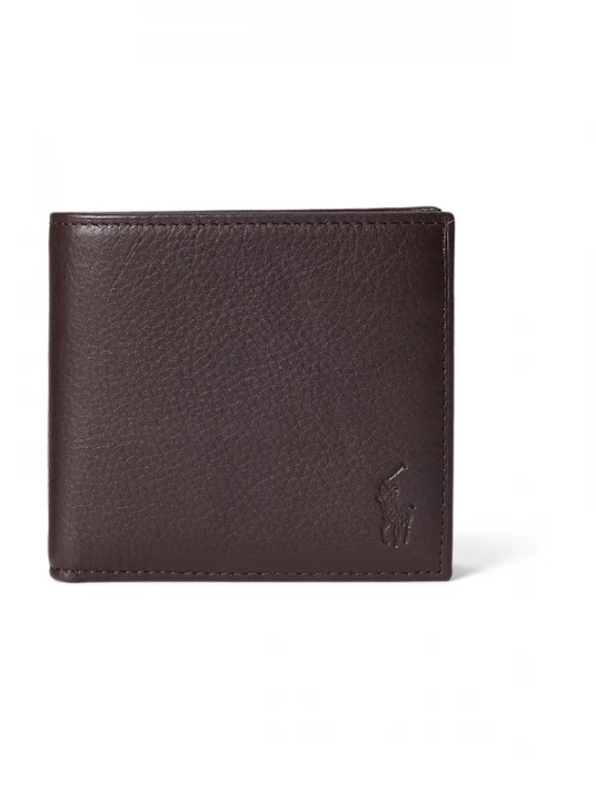 Foto van product Polo Ralph Lauren Portemonnee 'Bill' donkerbruin