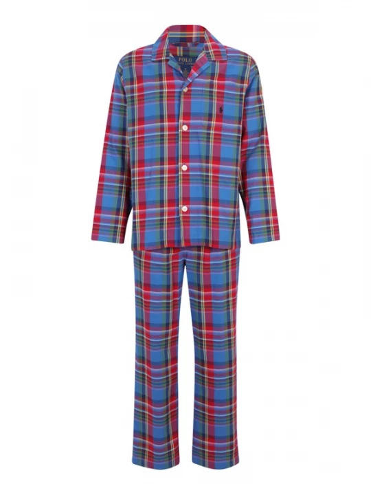 Foto van product Polo Ralph Lauren Pyjama lang blauw / groen / rood / wit