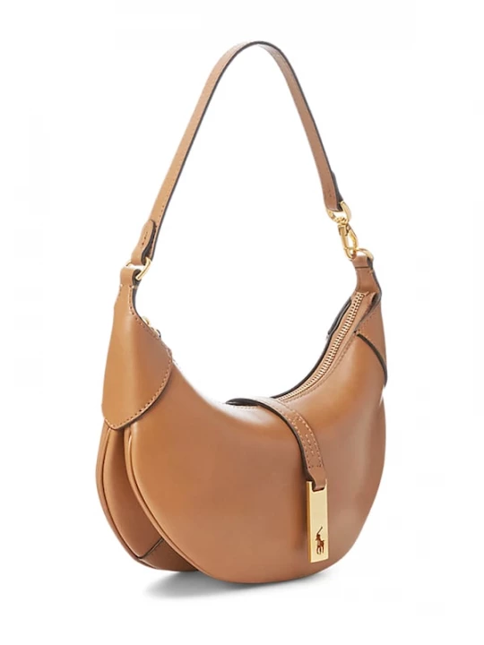 Foto van product Polo Ralph Lauren Schoudertas camel / goud