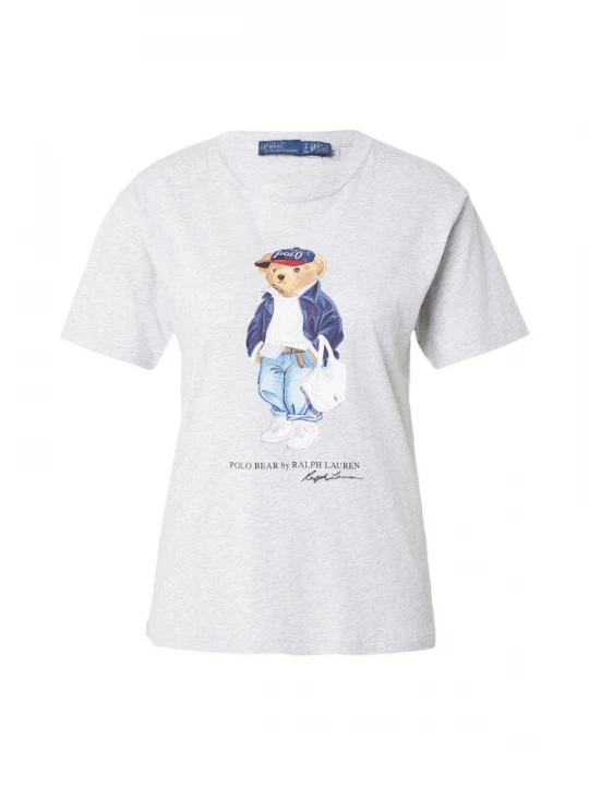Foto van product Polo Ralph Lauren Shirt blauw / lichtbruin / rookgrijs / wit