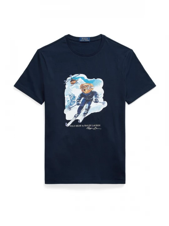 Foto van product Polo Ralph Lauren Shirt blauw / navy / bruin / wit
