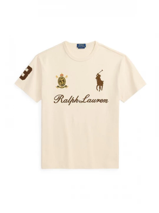 Foto van product Polo Ralph Lauren Shirt crème / bruin / mosterd